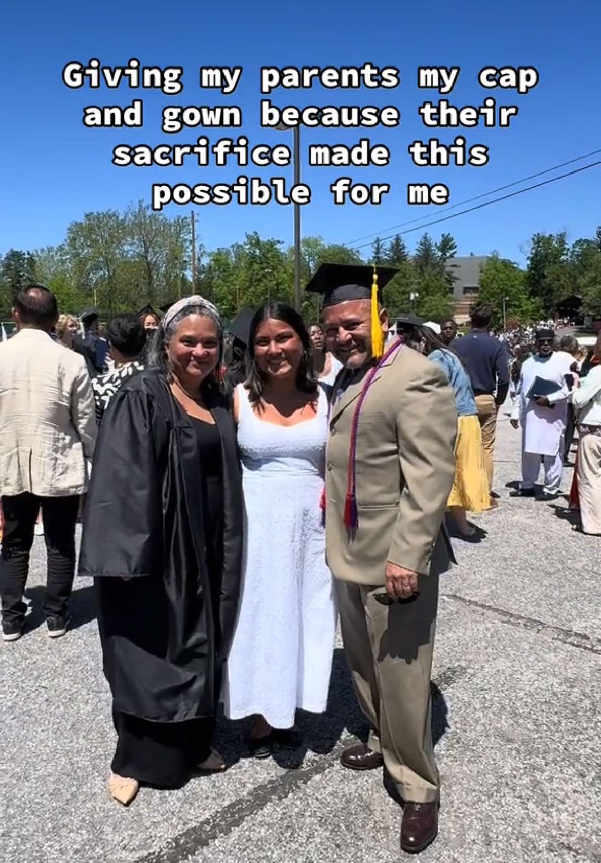 this is what they dreamed of #firstgeneration #firstgen #immigrantparents #graduation #classof2025 