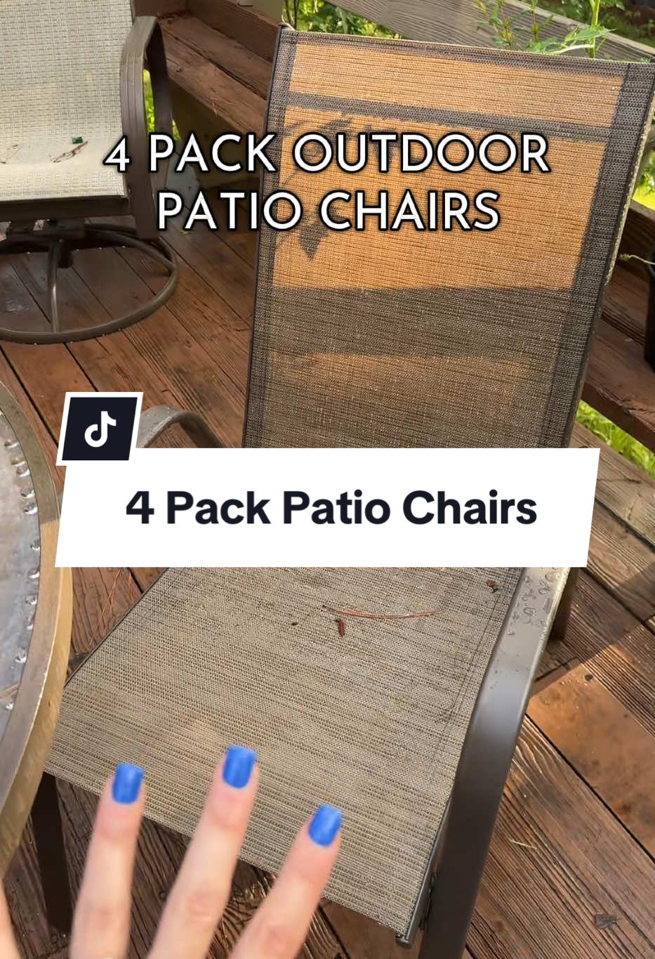#tiktokshop #tiktokshoprestock #tiktokshopsummerturnup #tiktokshopmemorialday #dealdaysforyou #tiktokshopcreatorpicks #patiochair #outdoorchair #stackingchairs 