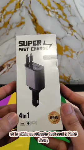 🇫🇷👆«Le lien pour acheter est juste en haut !»👆@TikTok Shop France  ##TikTokShopFR #Mobobax #Unboxing #ChargeurVoiture #TechFrançaise #GadgetCool #FYPFrance #10ktrend #mobobax #FYP #creatorsearchinginsights #DíaDeLaMadre 