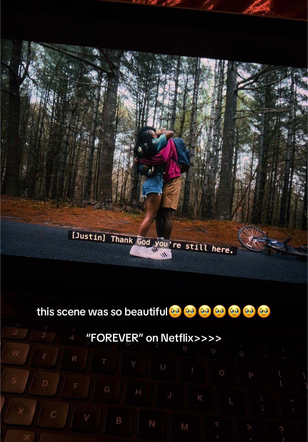 finished this show all in one day & LOVED it🥹. “FOREVER” on Neflix 10/10; down to the soundtrack, black love & more💌. #forever #fyp #foryoupage #forevernetflix #blacklove #Love #judyblume #netflix #danielcaesar #tv #blackcinema #Relationship 
