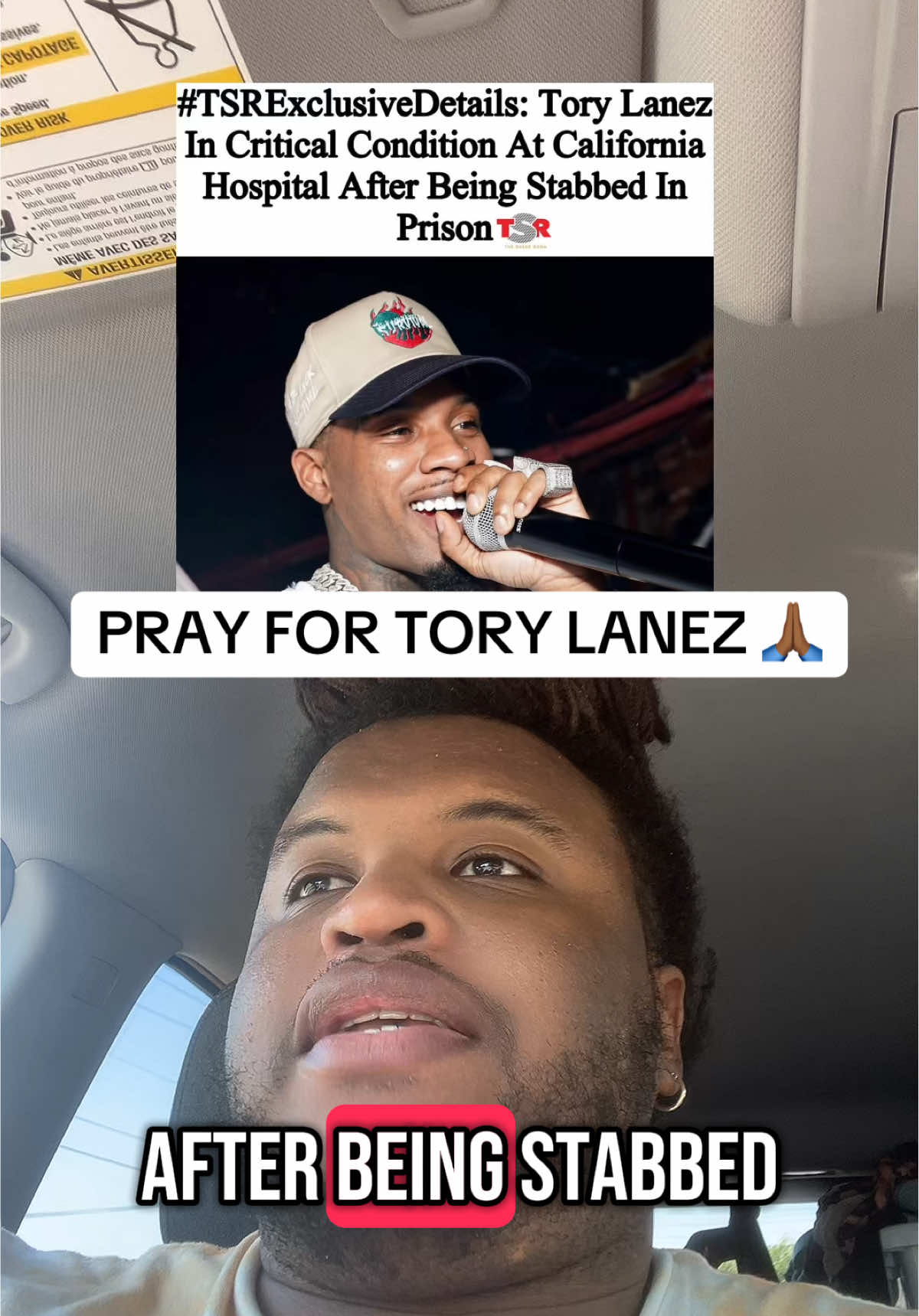 Tory Lanez Hospitalized in Critical Condition After Prison Stabbing in California Rapper and singer Tory Lanez has been hospitalized and is reportedly in critical condition following a stabbing incident inside a California prison. As news of his condition spreads, fans and supporters are sending prayers for his recovery and calling attention to the urgent need for improved safety and justice within the prison system. The situation raises serious concerns about inmate protection and the broader issues surrounding incarceration in America. Question: How can we advocate for better protection and fair treatment of incarcerated individuals like Tory Lanez? #10LionsPodcast #podcasting #newpodcast #fyp #viral #explorepage #foyou #podcastshow #MentalHealth #psychology #LifeAdvice 