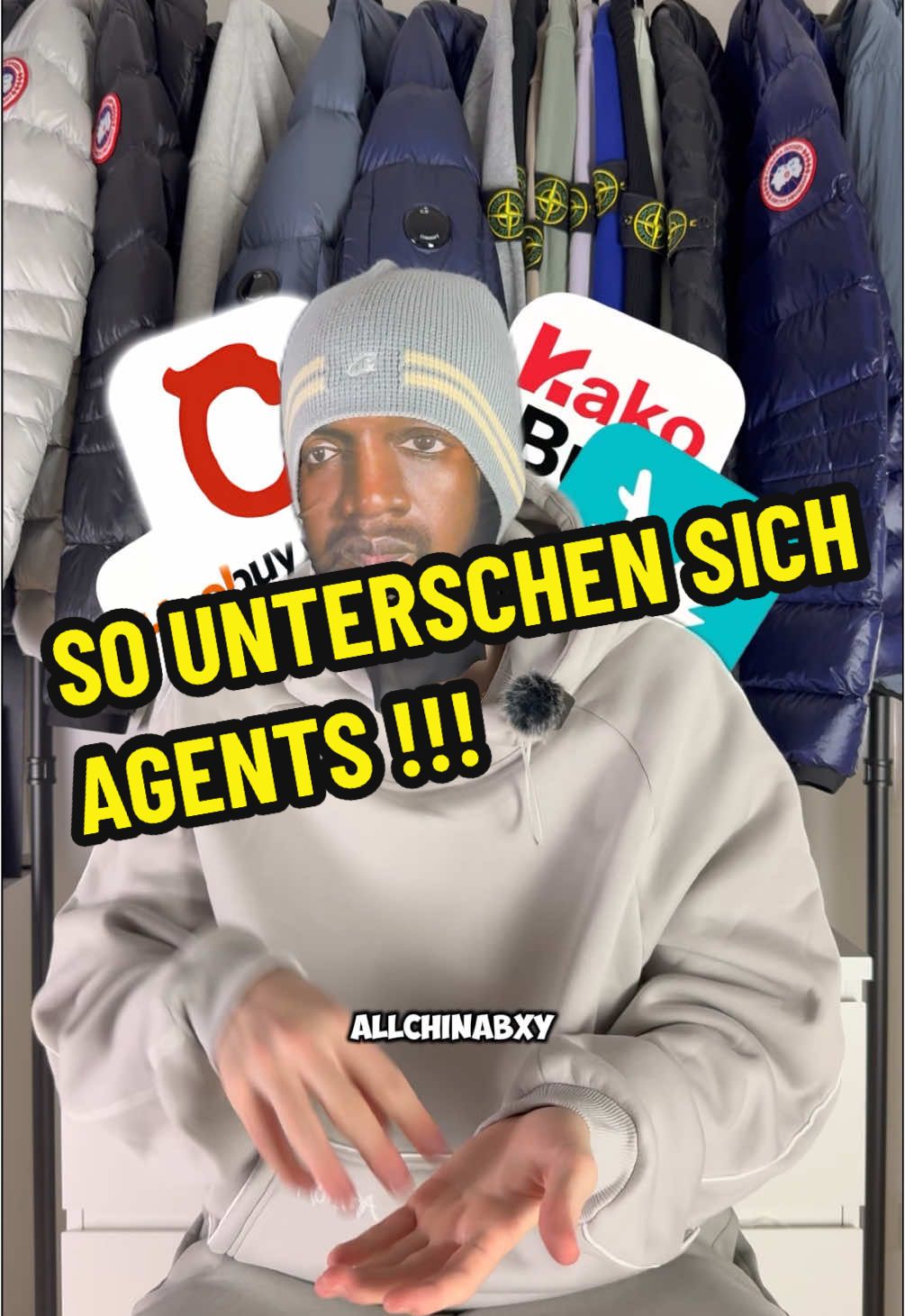 SO unterscheiden sich AGENTS wie CNFANS…!🔥#foryou #viral #fashion #clothes #cnfans #cnfanshaul #streetwear #agent 