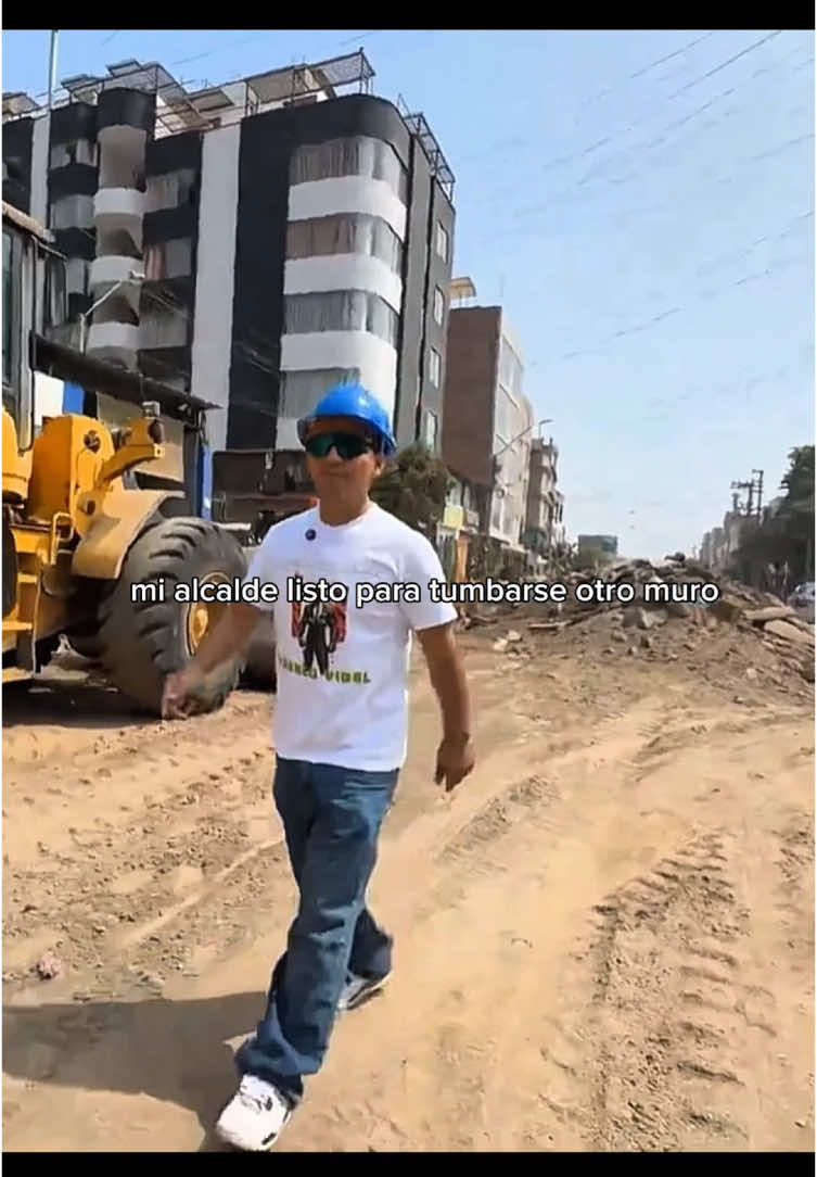 a tumbarse otro muro @FrancoVidal #francovidal #francovidalalcalde #ate #muro #alcalde #foryoupage #xybca 