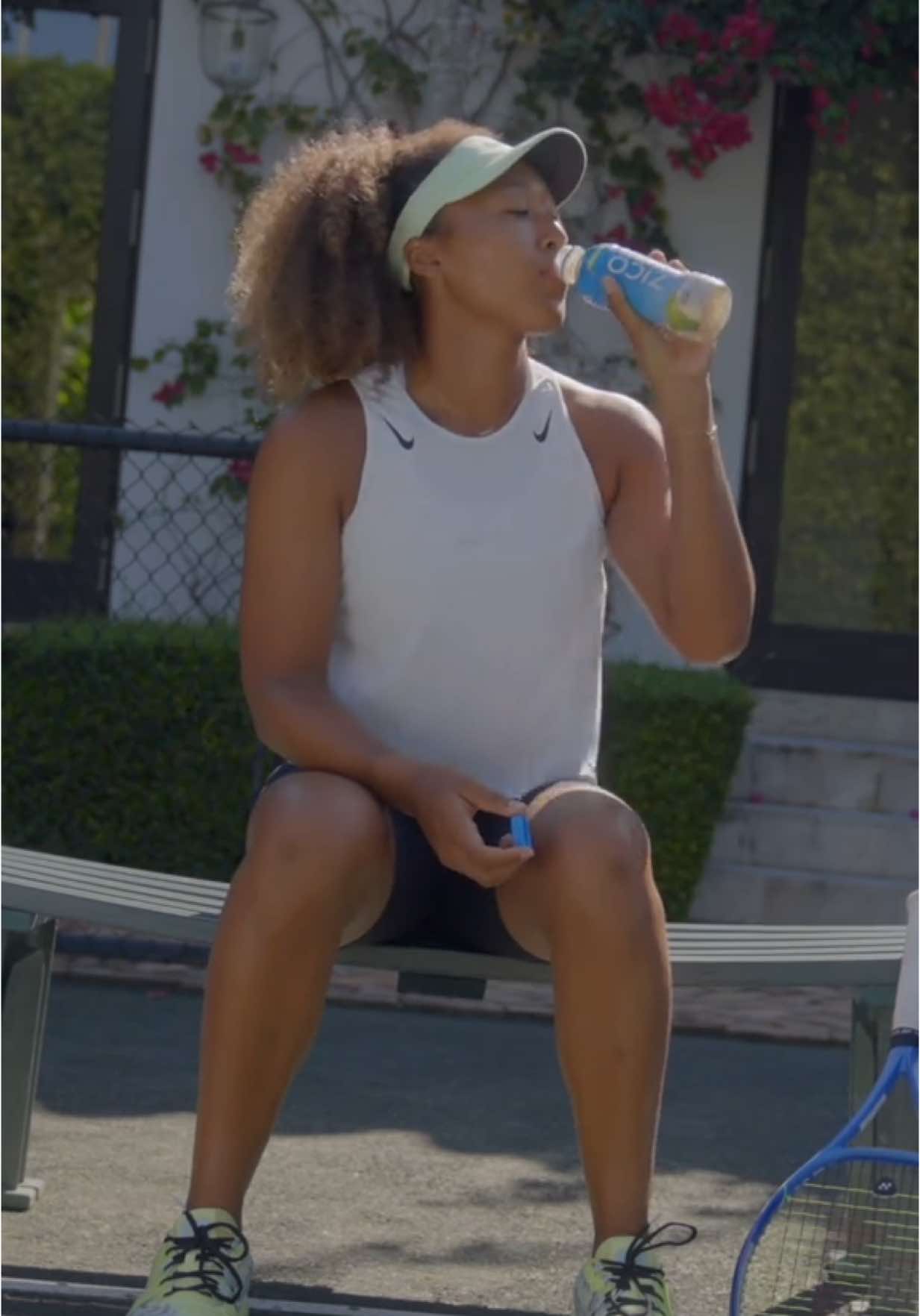 Health talk with @naomiosaka! From mental wellness to fitness rituals- this is what showing up for herself looks like. #womenshealth #naomiosaka #zico #coconuteater #hydration #healthy 