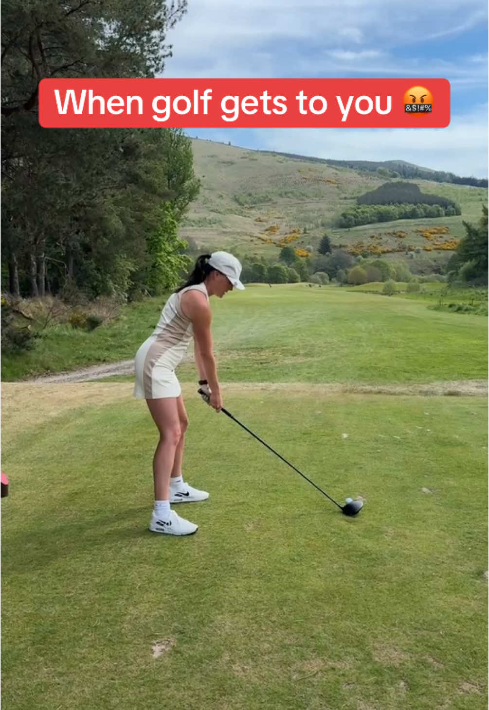 #golf #golftiktok #golfergirl #cardrona #mad #angry 