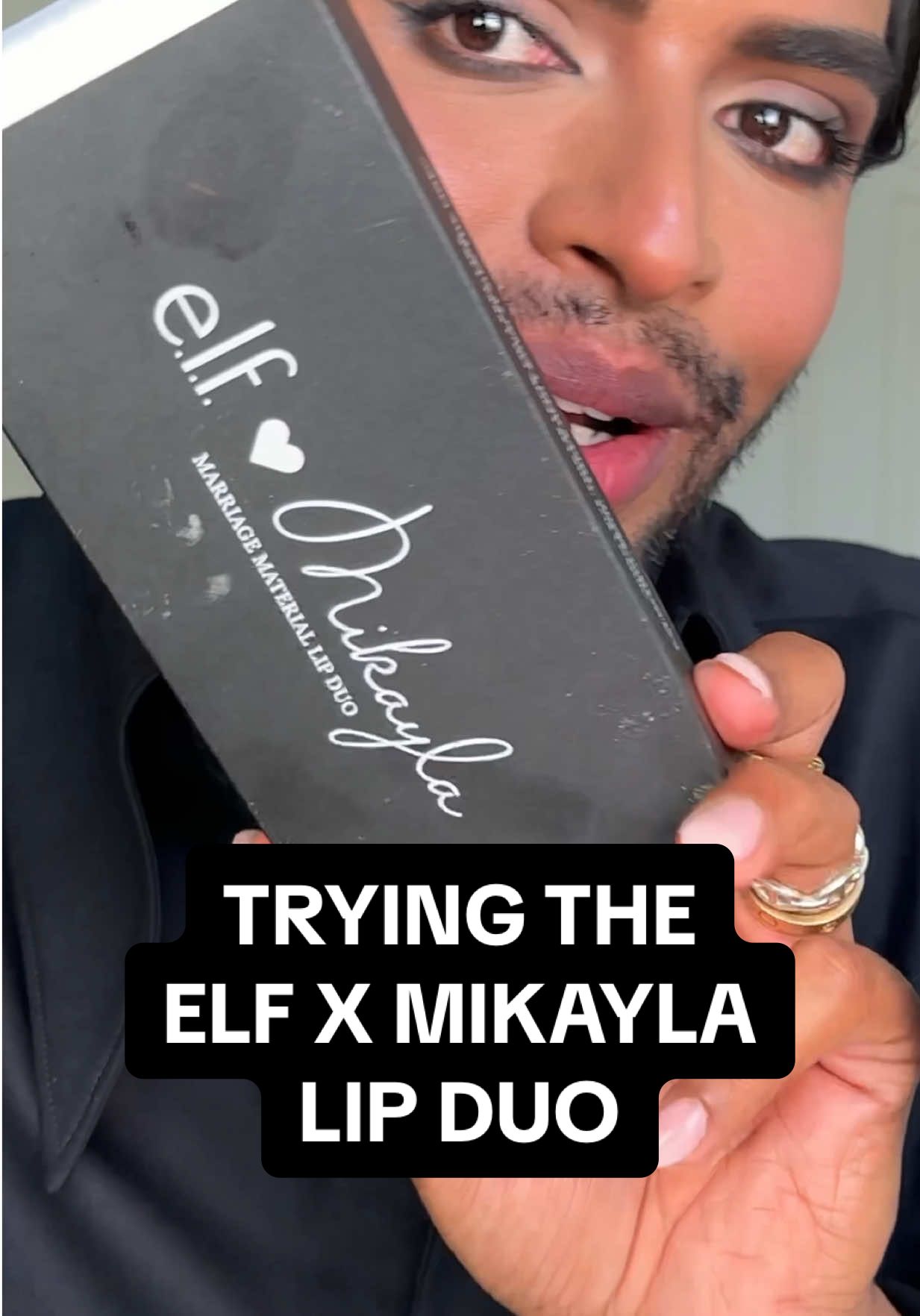 Making the nudest and palest lip combo work for my TWO TONED PIGMENTED LIPS 🤎✨ LIP COMBOS ARE ART!!!!  @e.l.f. Cosmetics x @Mikayla Nogueira Marriage Material Lip Duo on brown lips!  @pointofview Amp it! PRO TIP - a dark lip liner and gloss changes the whole game 👏🏽  #lipcombo #nudelipcombo #mikaylanogueira #elfxmikaylanogueira #marriagemateriallipduo #elfcosmetics #twotonedlips #makeuptechnique #makeup #brownlips #BeautyTok 