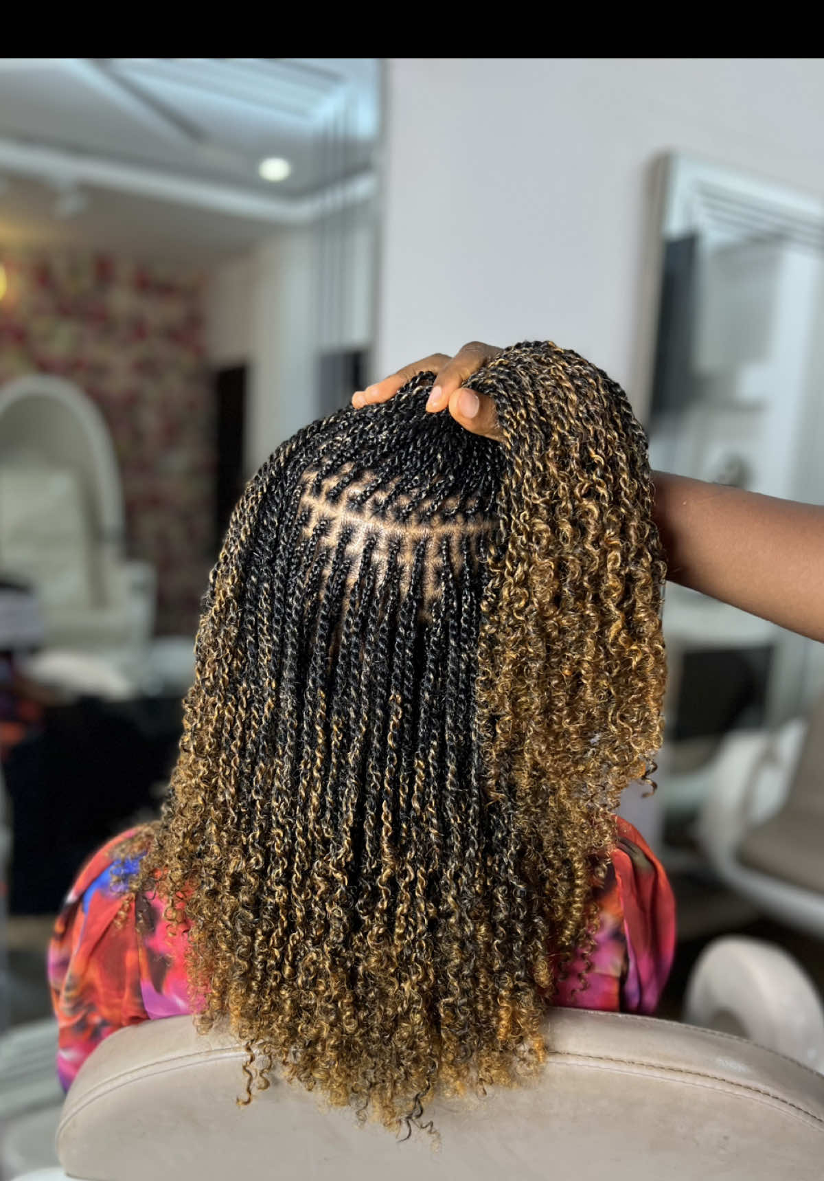 Human hair twists>>> . Extensions from Game of fros. . #microtwist #minitwists #fyp #trending #viral 