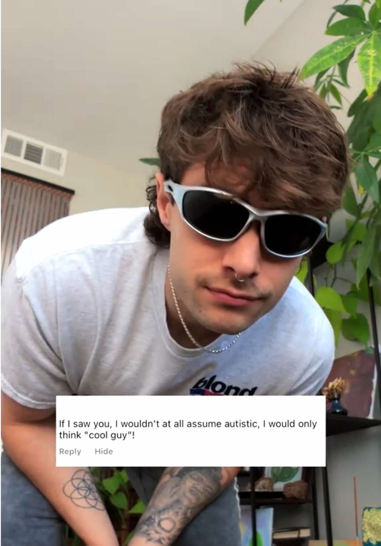 Cool and autistic. Yes it’s possible. And yes all of us autistics are cool 😎  #autism #autistic #neurodivergent 