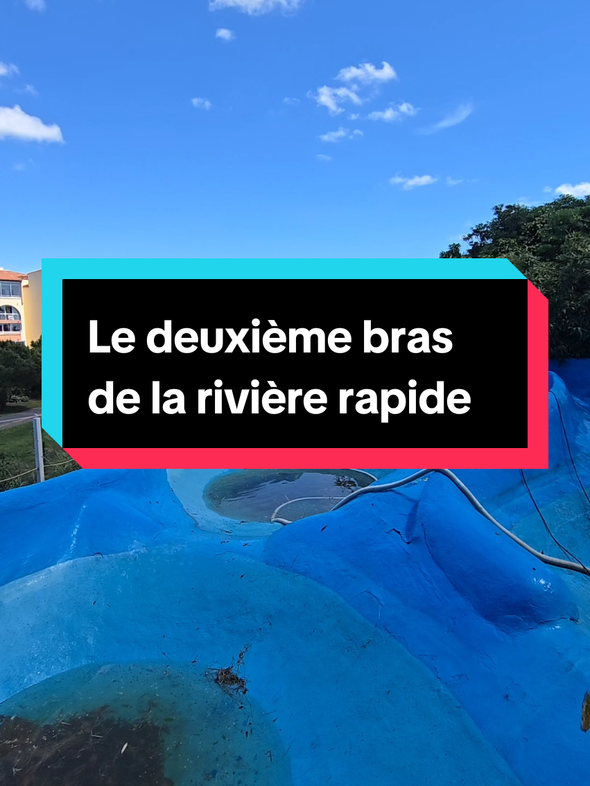 Le deuxième bras de la rivière rapide.  #Aqualand #pourtoi #eau #bassin #piscine #question #réponse #astuce #conseil #bonplan #toboggan #explication #information #inventaire #rangement #péremption #penurie #alimentaire #courses #cellier #inventaire 