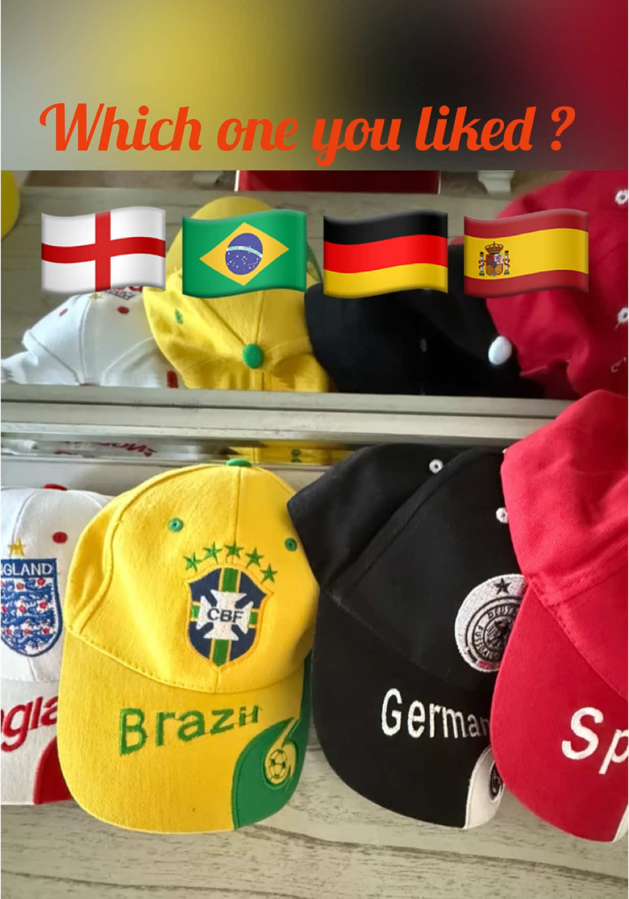WORLD CUP SOCCER TEAM ⚽️ onesize cap for fans  🧢 #FIFA2025 #SoccerStyle #ecrator 