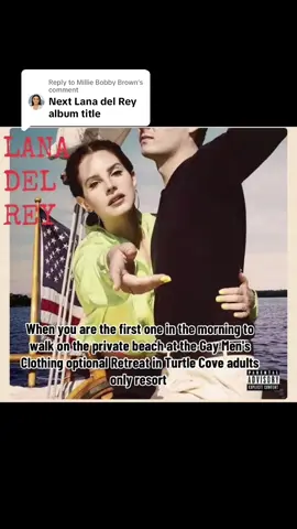 Replying to @Millie Bobby Brown @Lana Del Rey #lanadelrey #albumcovers #americana #fy #fyp #cola 