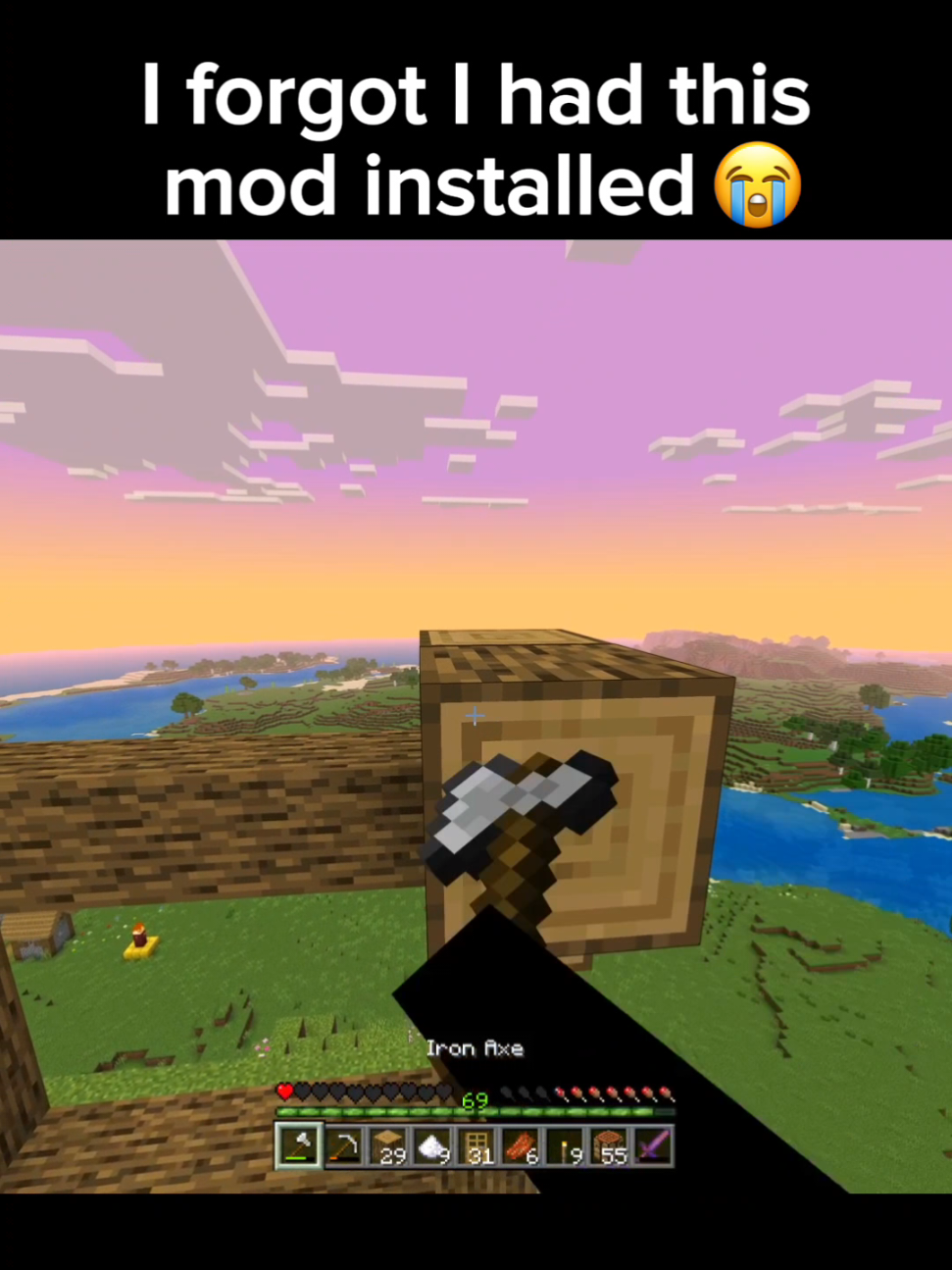 my house bro.. 😭🙏 #Minecraft #minecraftmemes #minecraftclips 