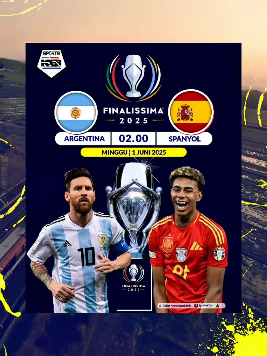EURO Vs Copa America | Argentina Vs Spain = Barcelona??? #finalissima #argentina #spain #final #beranda #update #fyp 
