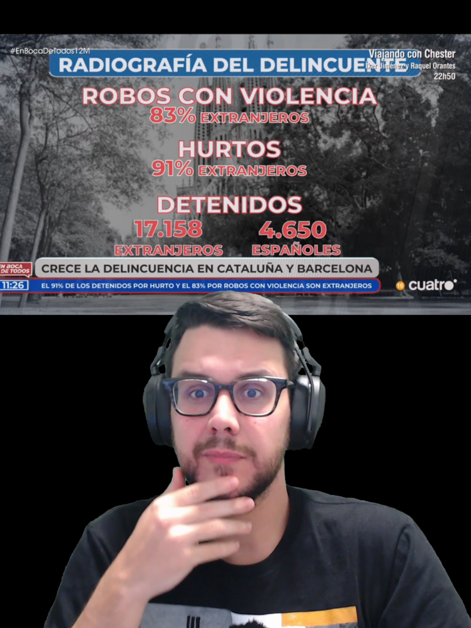 LOS EXTRANJEROS COMETEN EL 91% DE LOS HURTOS Y 83% DE R0BOS EN BARCELONA 🚨
