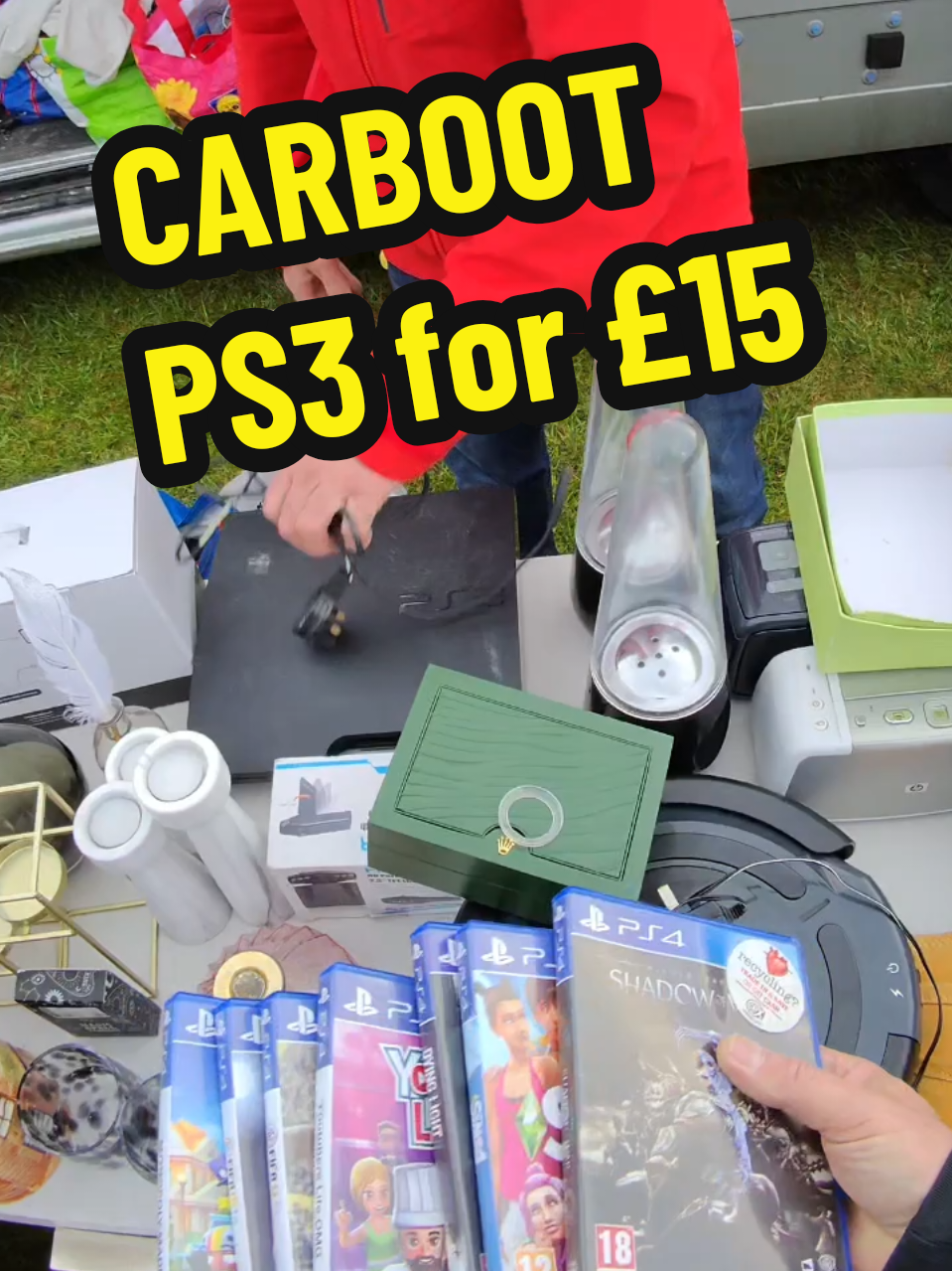 Was it my lucky day?? #LIVEhighlights   #TikTokLIVE   #LIVE   #carboot   #carbooting  #carbootsale  #carbootsaleuk  #carbootfinds  #carbootuk  #thrift   #ps3 