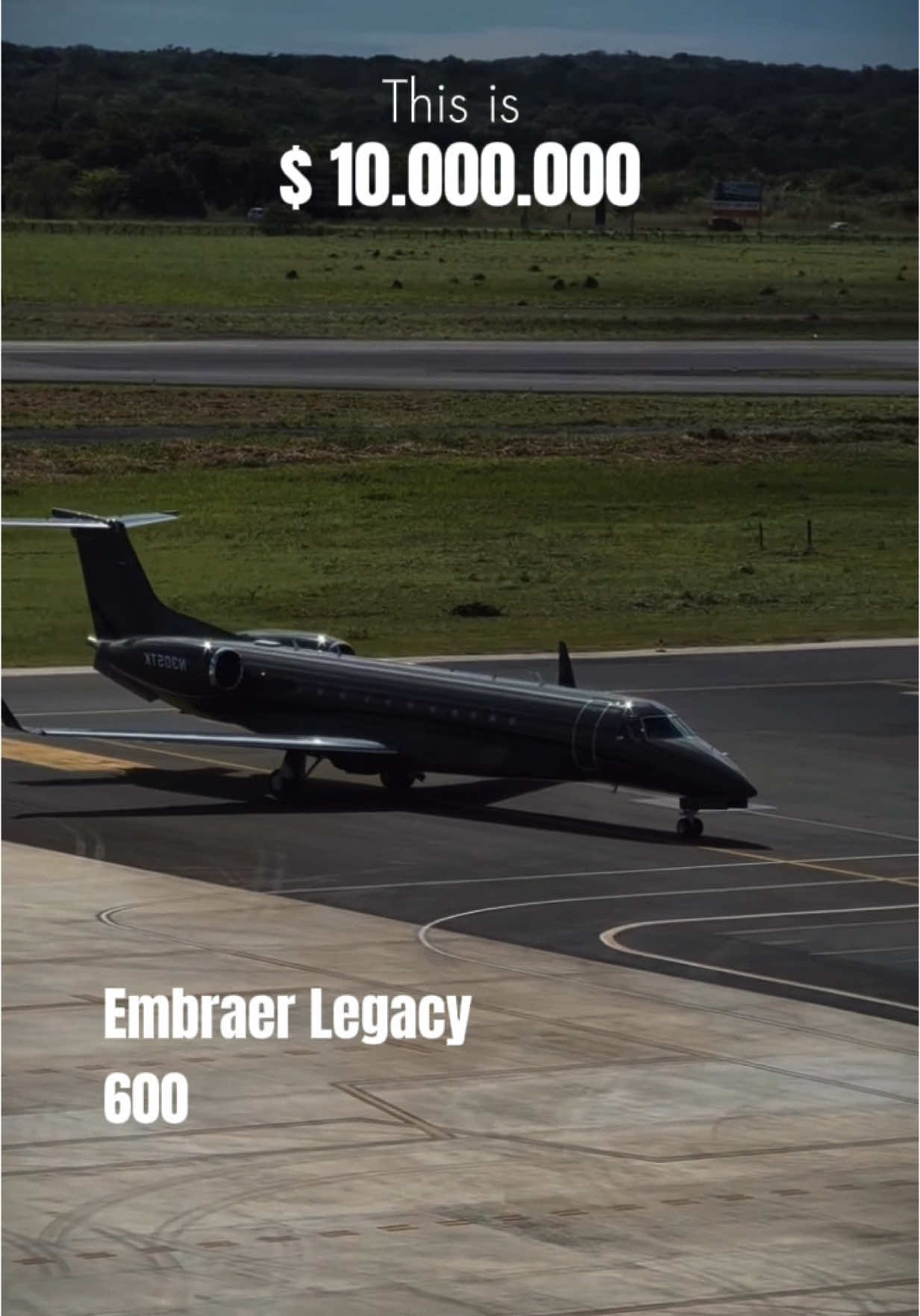 This is $ 10.000.000 Embraer Legacy 600 #privatejets #privatejet #privatejetlife #embraerlegacy600 #rich #money #business 