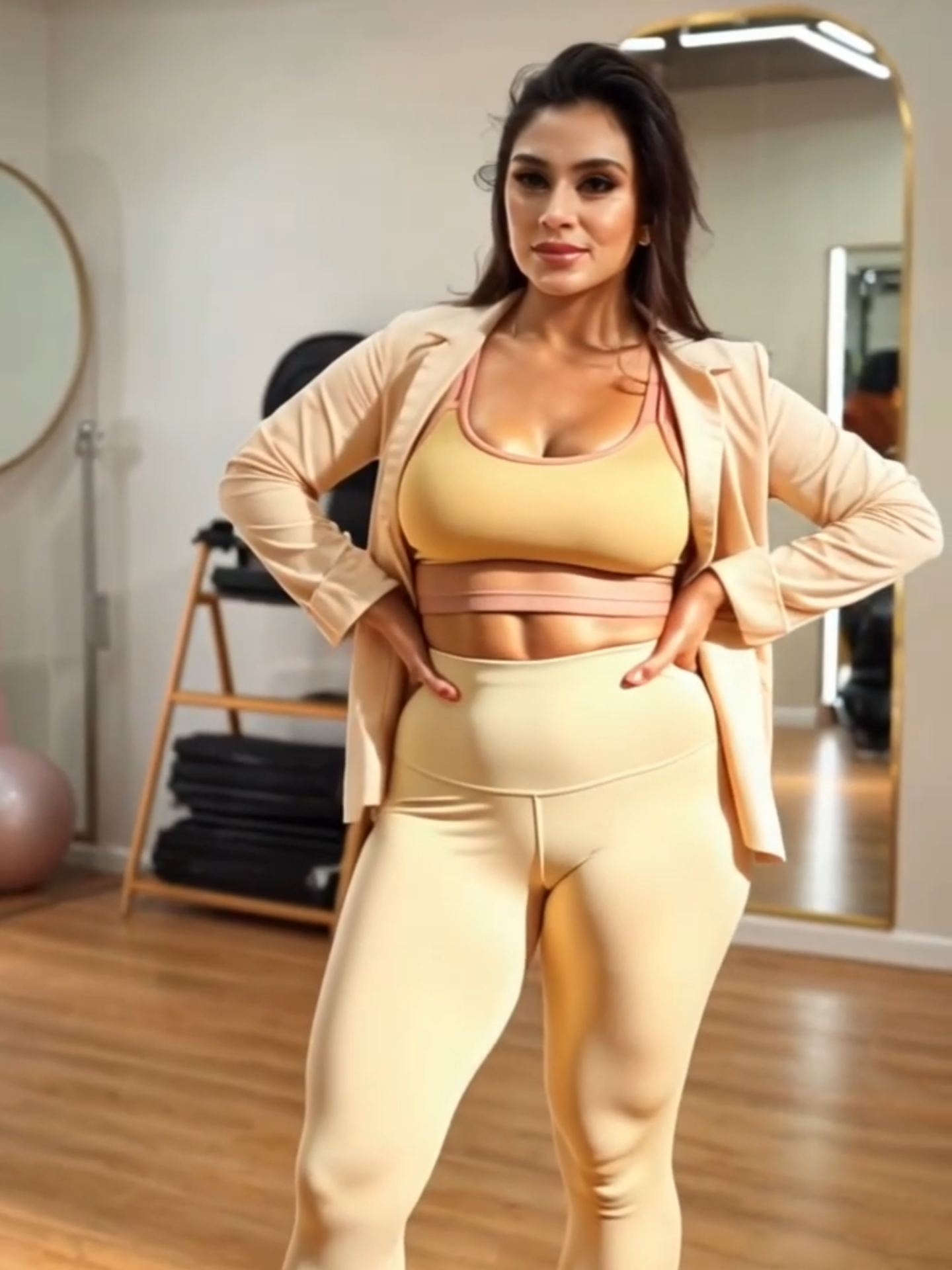 Tampil percaya diri dengan legging ini #legging #beigeleggings #legginggymfitnes #leggingwanita #leggingmurah #legginghighwaistnyaman #fy #fypシ゚ #outfitideas #viral #fypage #fyp
