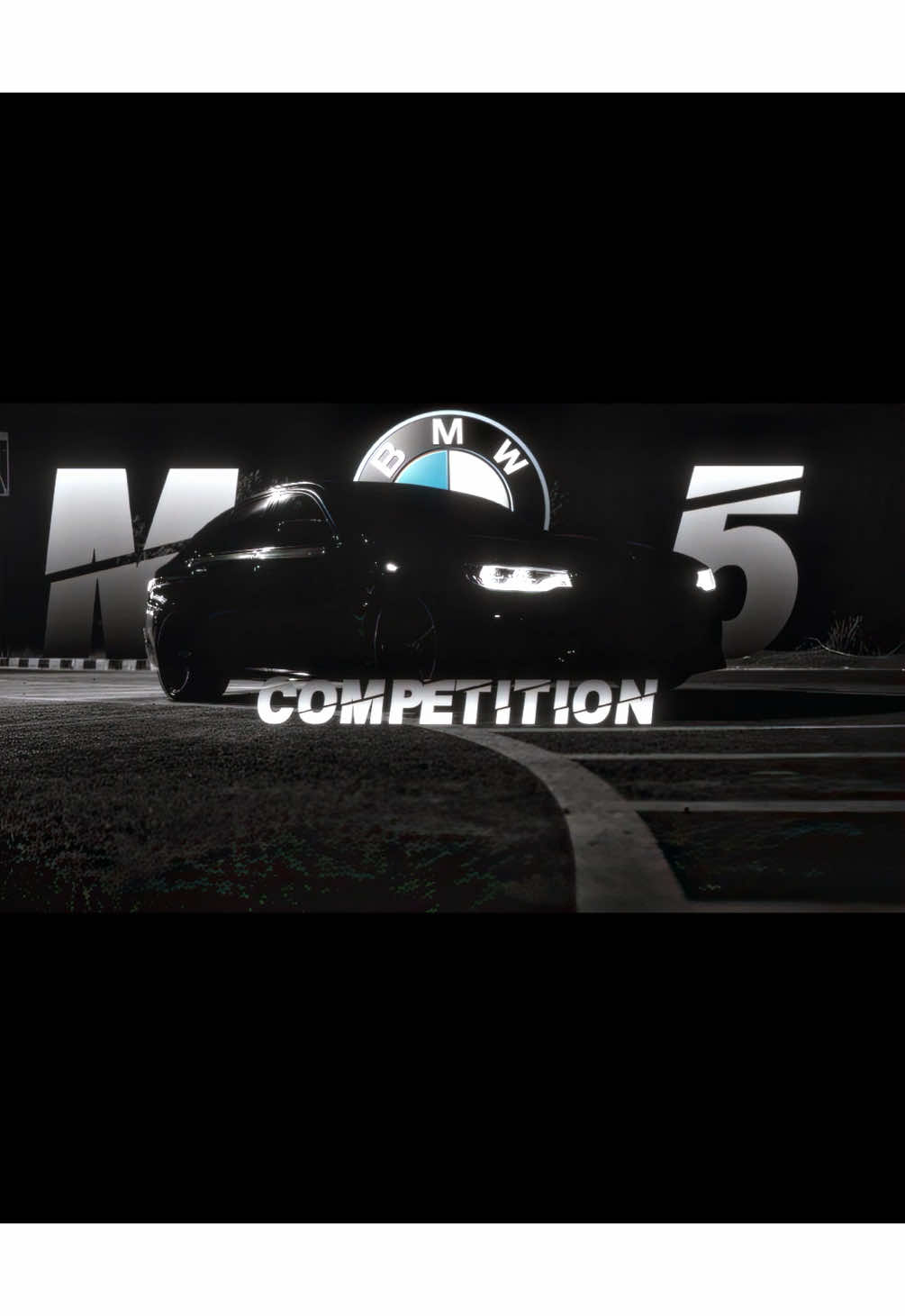BMW M5 F90 Competition || matte black…just like me 🥀✌🏿 #bmw #m5 #f90 #edit #car #viral #trend 