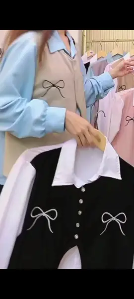 SF - Chen Chen Top Wanita Atasan Pita Bordir Plus Kemeja #pita  #bordir  #kemeja  #bajuwanita  #fyp 