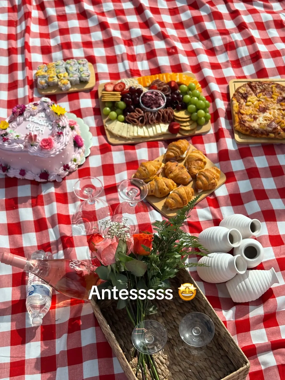 Todo nos quedo riquísimo 🤤💗#picnic#girls#virall 