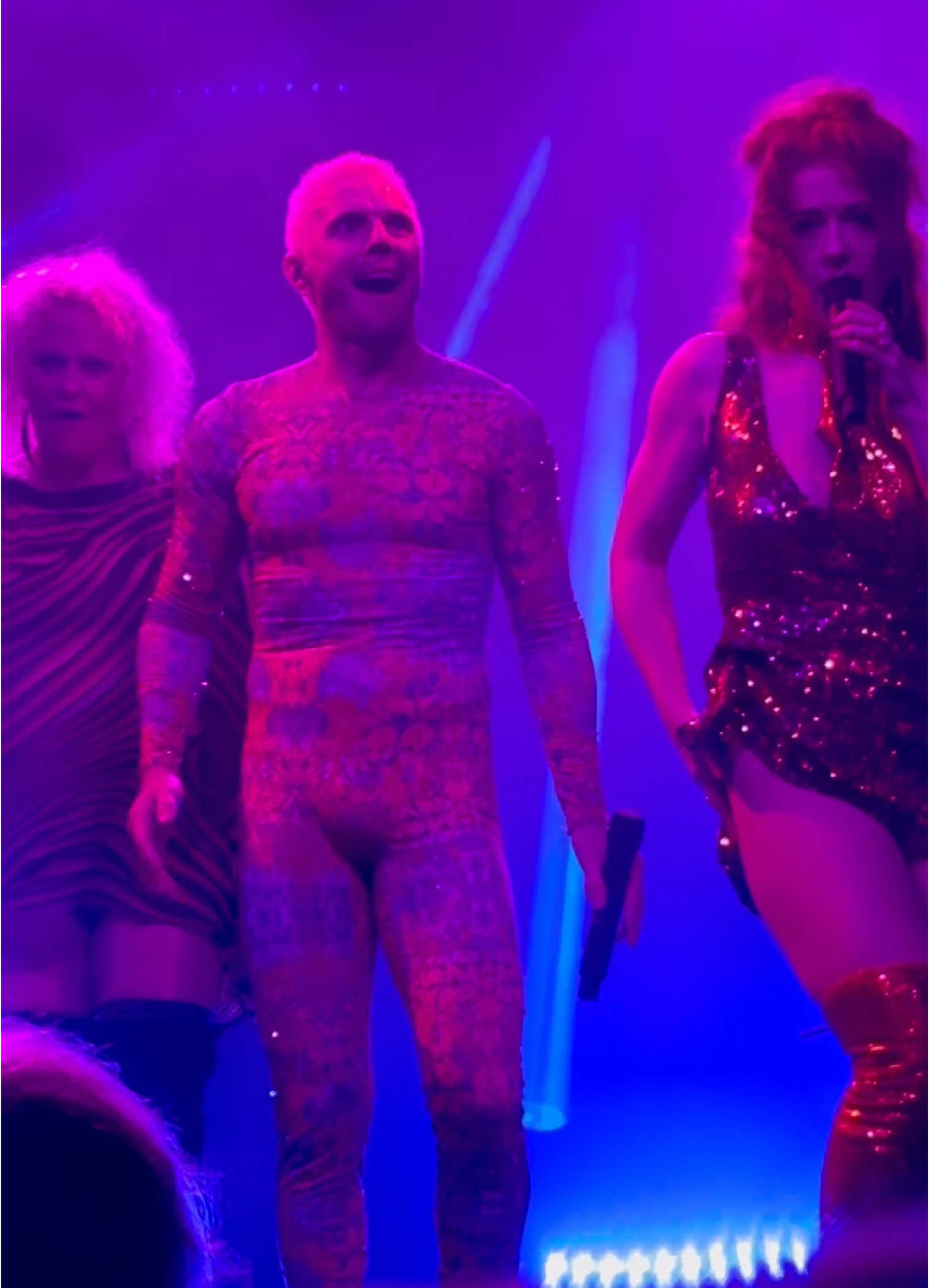 The FABULOUS @Jake Shears @Scissor Sisters wears my floral unitard for their first tour in over 12 years! Such a pinch me moment!💖💖💖💖 Special thanks to @florahuddart for making this dream come true!💖🪩💕 #scissorsisters #fashiondesigner #liverpool #designer #drewkent #fashiongraduate #centralsaintmartins #centralsaintmartinsgraduate #fashion #foryoupage #brighton #jakeshears #scissorsisterstour #designer #gay #lgbtqia #Pride 