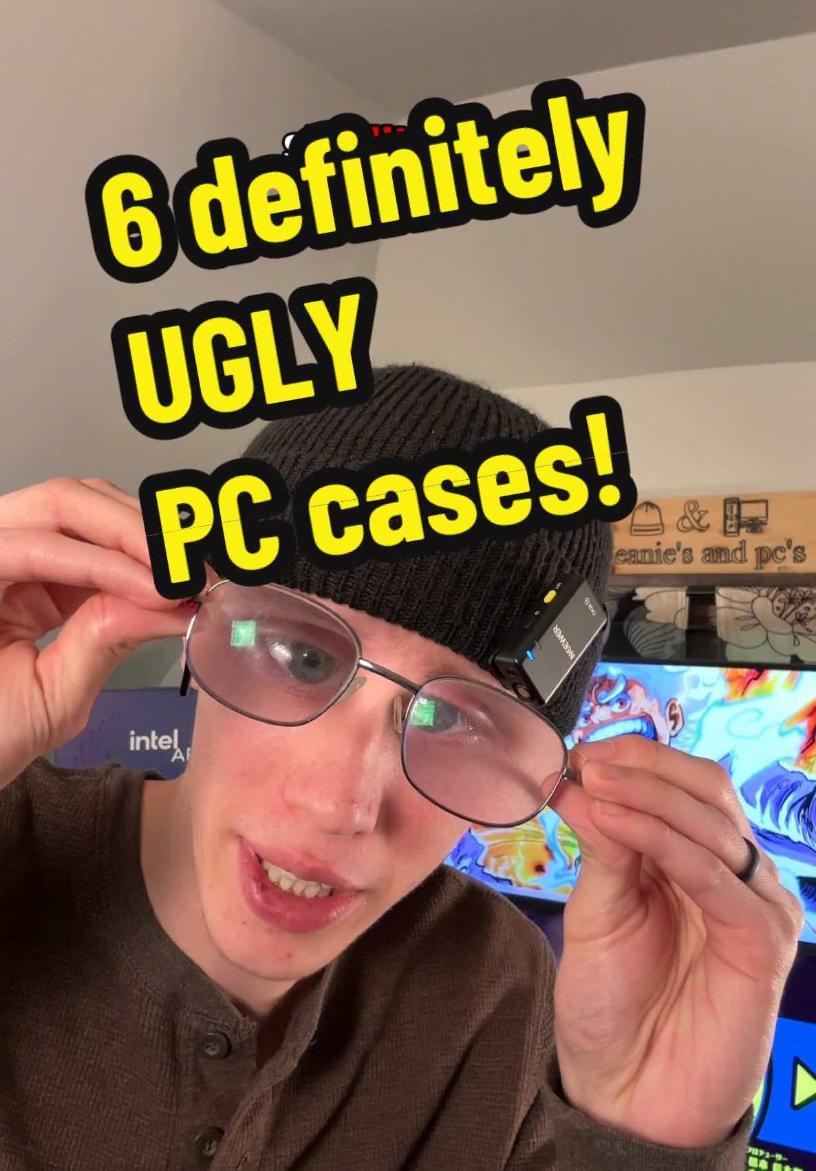 is my PC case ugly!? #microcenter #techtok #pcsetup #Tech #techtips #pc #fortnite #pccase #case 