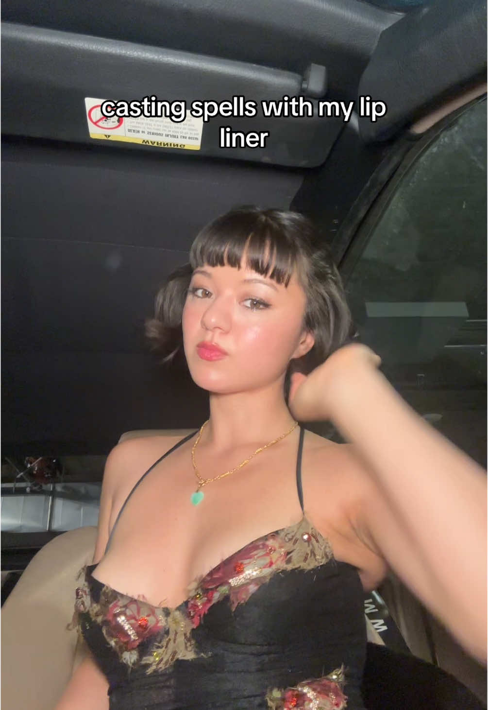 All dolled up to sit in this car??!!