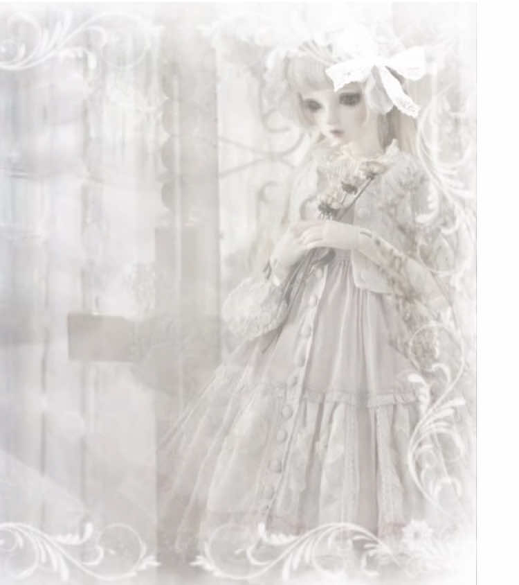 i have not posted here in agegsggdgsdgg 🎀🎀 #white #aesthetic #moodboard #whiteaesthetic #doll #dolls #fyp #cutesy 