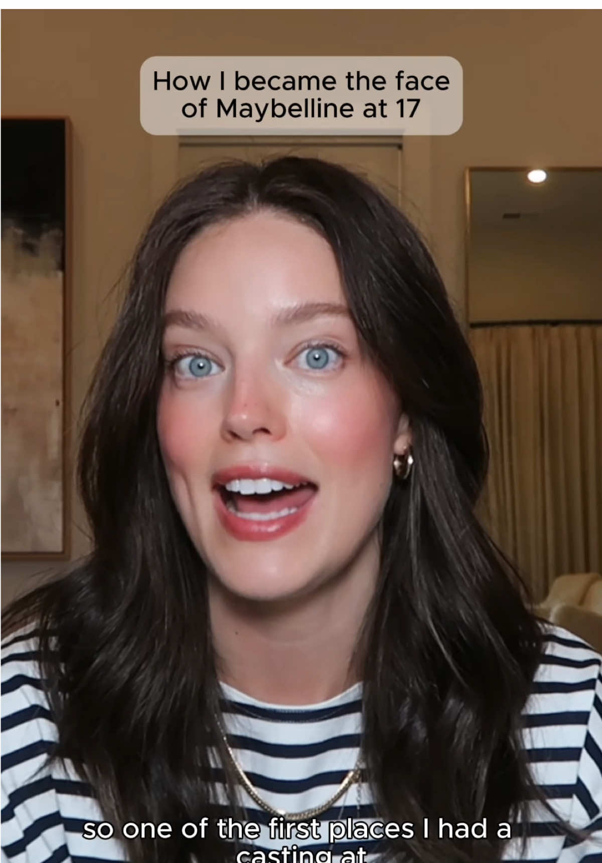 Modelling story time YouTube now live🎥 how I became the face of @Maybelline NY at 17! Link in bio 