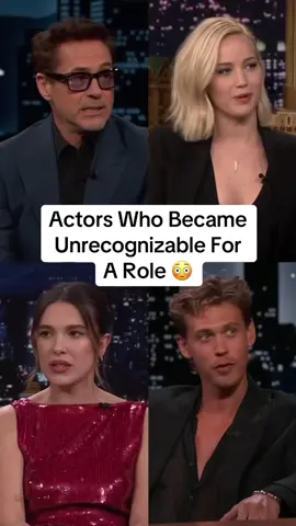 Actors Who Became Unrecognizable For A Role 😳 #actors #movie #series 