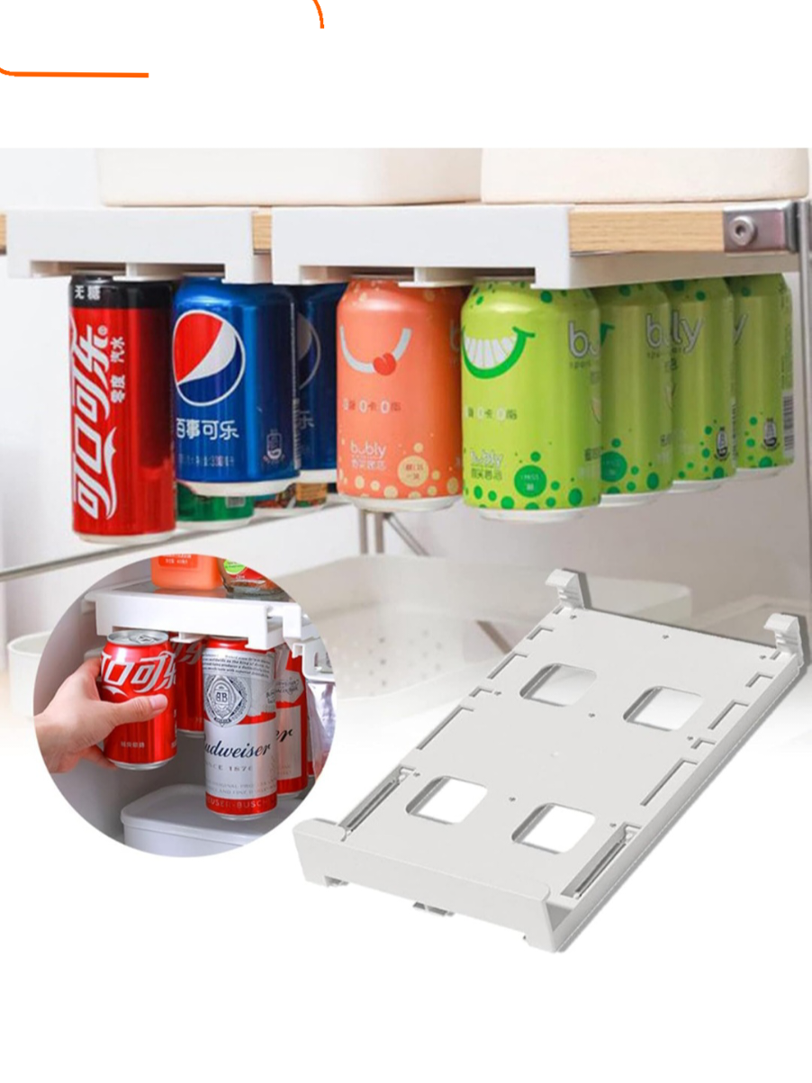 🟠🟠 Organizador dispensador de latas para heladeras! Orden y elegancia reinarán en tu heladera. Pedidos al 📲📲0981883388 /0981624677 Envío rápido y seguro a nivel país 🚚🇵🇾 #articulosvariadospy #vasaquerercomprarpy 