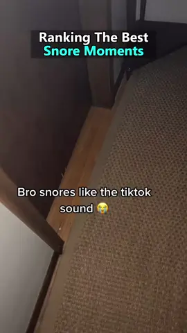Ranking The Best Snore Moments #ranking #funny #snore #rank #blowup #tiktok #fyp #foryou