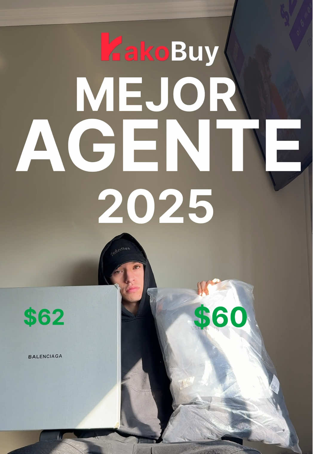 Sirve para todo el mundo Registrense con mi link para los $400.#kakobuy #latam #chinos #moda #chile 