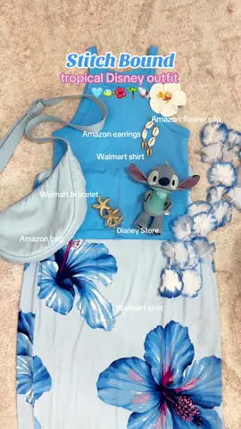 It’s Stitch summer!!!🩵🌺 All outfit pieces listed in my LTK if you visit my profile☺️✨🌴 #liloandstitch #stitch #disneyoutfits #disneybound #disneytiktok #disneytok #disneyparks #disneystyle #fyp @Disney Style @Disney @Disney Studios 