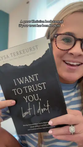If you’re looking for a Christian book that will help give Godly insight on how to move past broken trust and start feeling safe again to trust people, this is a great one! #christianbooks #christianbooktok #christianbook #lysaterkeurst #trustgod #trustissues #trustgodsplan #trustgodstiming #christiantiktok 