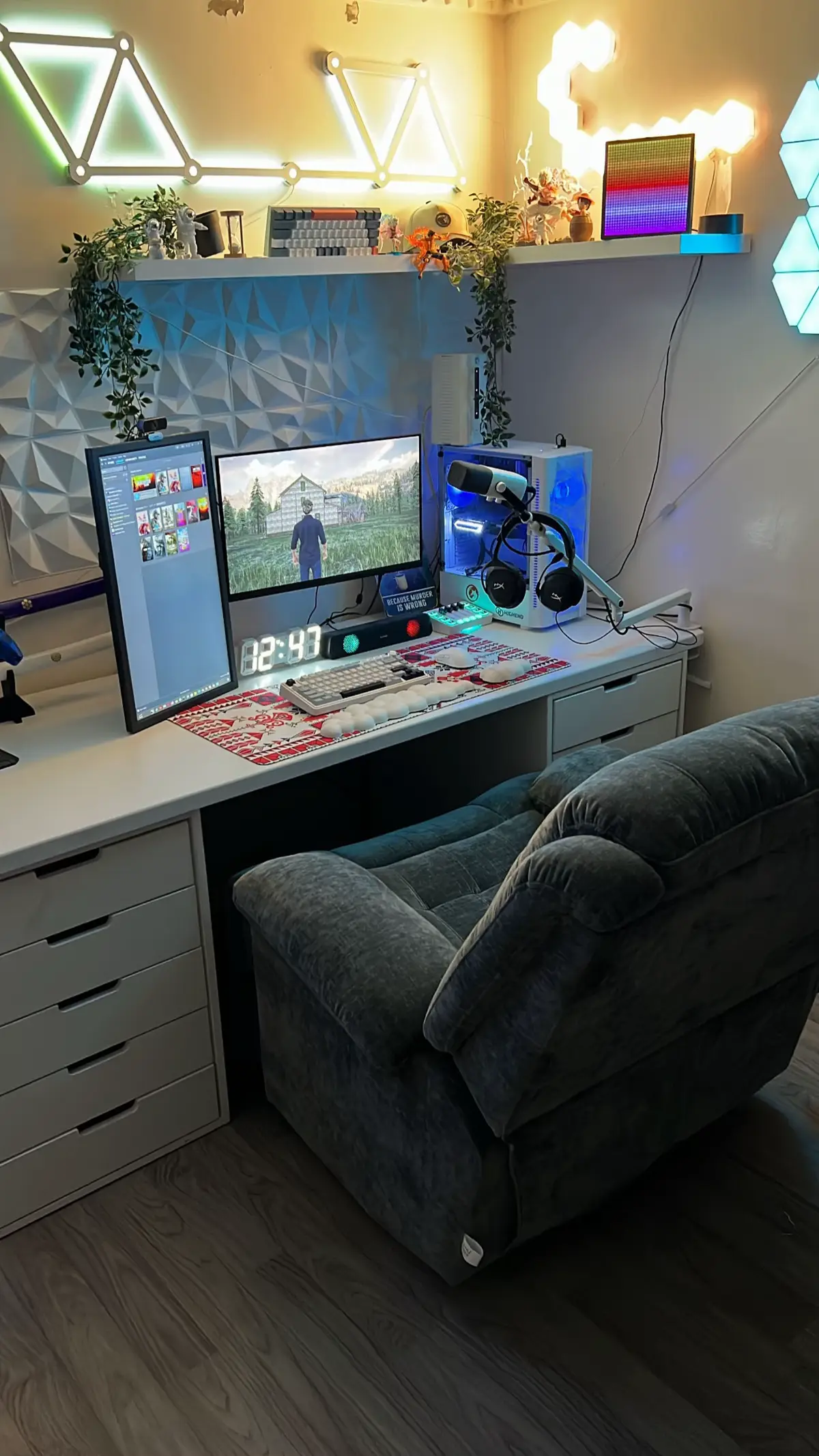#سيت_اب #pc #بلايستيشن #سوني5 #كنب_استرخاء #لينزي #العاب_بي_سي #capcut #بي_سي_العاب #gaming #ماوس_وكيبورد 