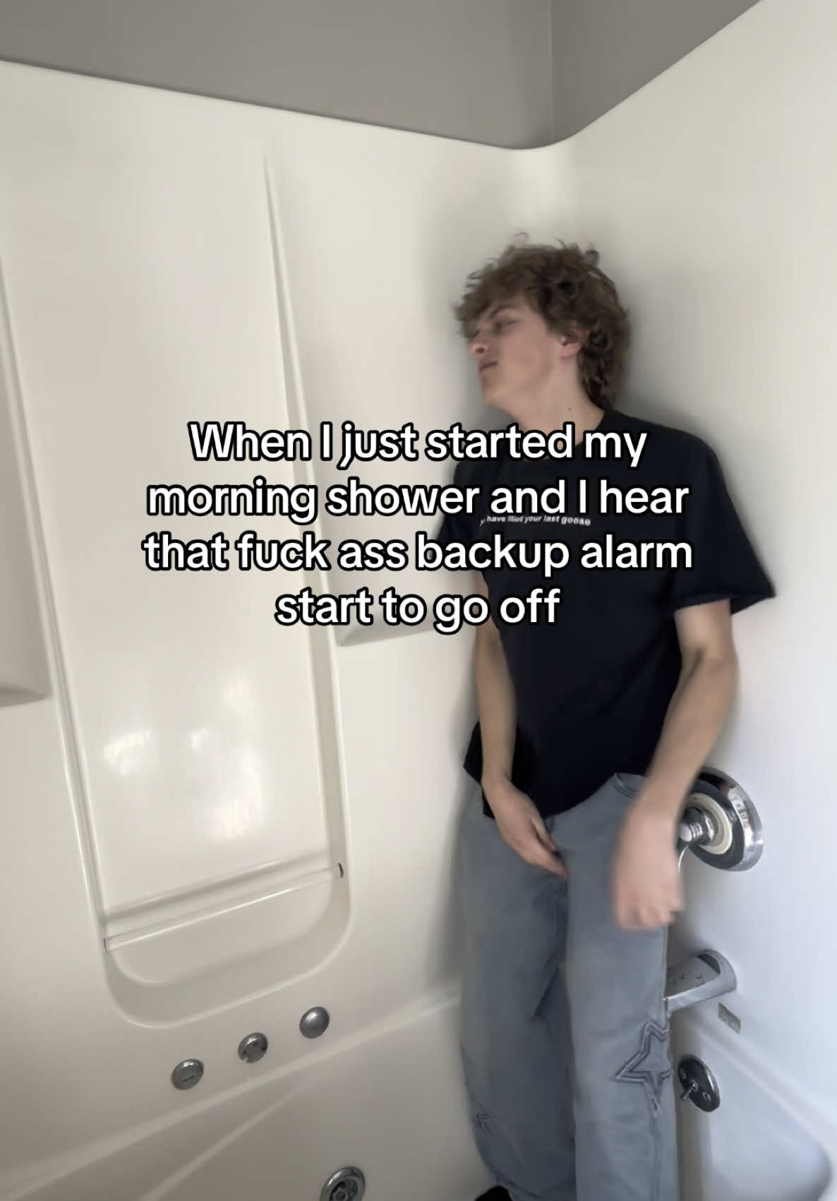 Always be forgetting about it #real #relateable #alarm #shower #giftok 