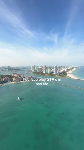 Book a Miami helicopter tour to experience life like GTA 6! #thingstodoinmiami #miami #gta6 #gta6trailer #helicopterride #bucketlist 
