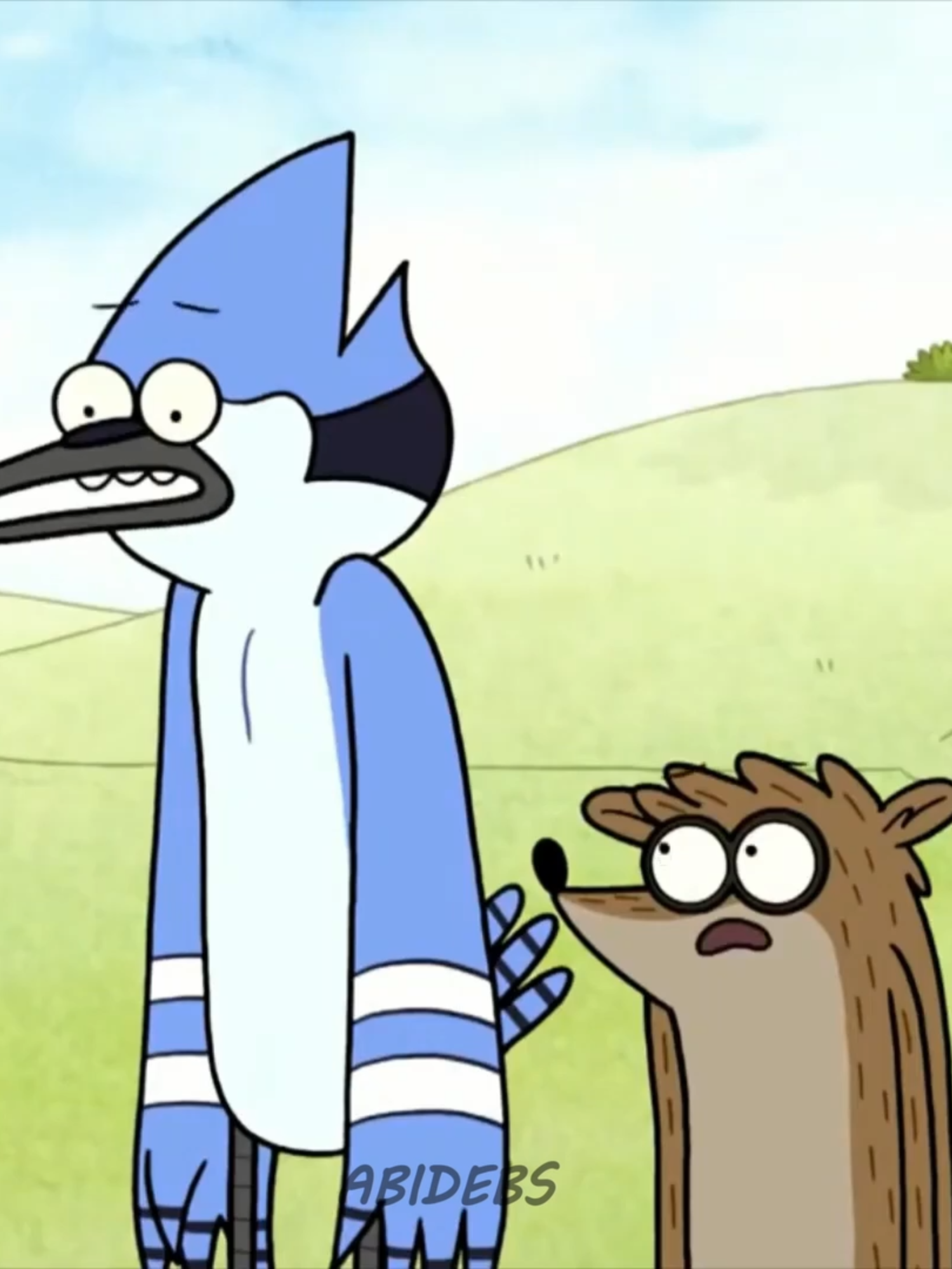 Jolly Good Show || Wake up in the sky #regularshow #cartoonnetwork #mordecai #rigby #hamboning #edit ##davinciresolve #abidebs
