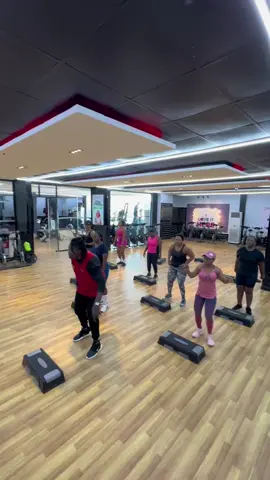 Group energy hits different. Can you keep up? 💪🔥  Hashtags: 	##groupfitness##fitnessmotivation##workout##fitfam##GymTok##fyp##foryoupage##viral##healthylifestyle##dancefitness
