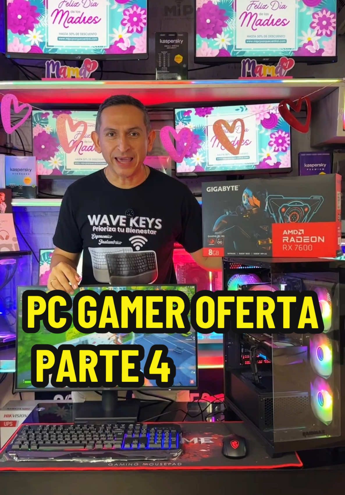 ✨Video Número 4 de la serie de computadores Gamers en oferta! ✅Precio oferta $4.599.000✅ 🔥Monitor Asus 25” con panel IPS 🔥Procesador Ryzen 7 8700F 🔥Refrigeración cooler master 🔥Memoria ram 32GB DDR5  🔥Sólido M.2 1TB 🔥Chasis premium  🔥Fuente Corsair  650W  🔥TVideo RX 7600 🇨🇴 ¡Hacemos Envíos a toda Colombia! 📱 Escríbenos al WhatsApp para más información: 301-392-2368 🛒 Compra en línea: www.mipcparquecentral.com 📍 Visítanos: C.C. Parque Central Local 72 Barranquilla, Colombia. #PCGamer # #GamingSetup #Ryzen78700F #MemoriaRam #SetupGamer #MiPC #Gamers #GamerOntiktok #Gaming #mipcequipos #colombia #PcGamerColombia #PcGaming