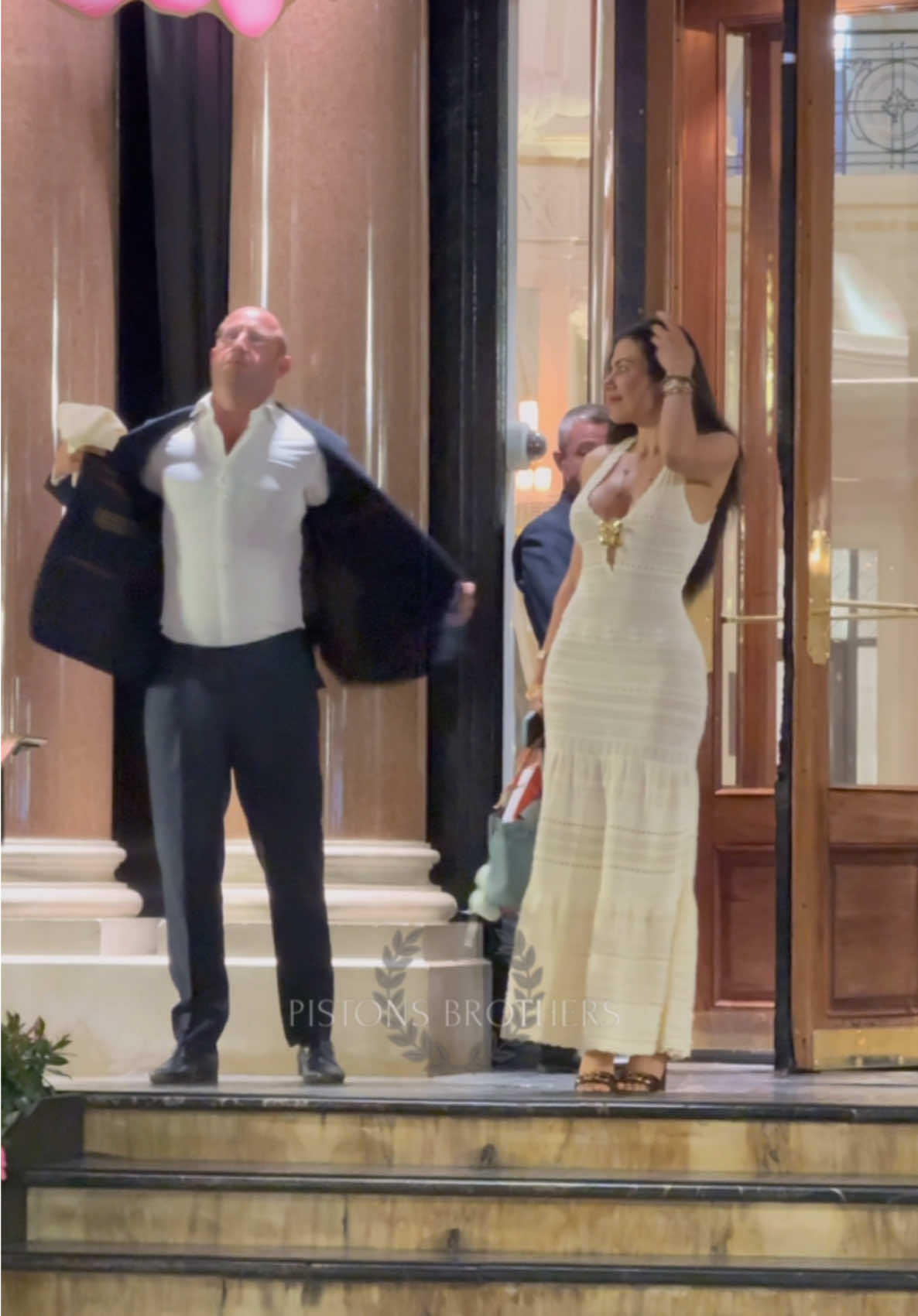 Billionaire gentleman gives his jacket to his girlfriend at Hotel Paris 🥰 #monaco #billionaire #Lifestyle #luxury #girls 