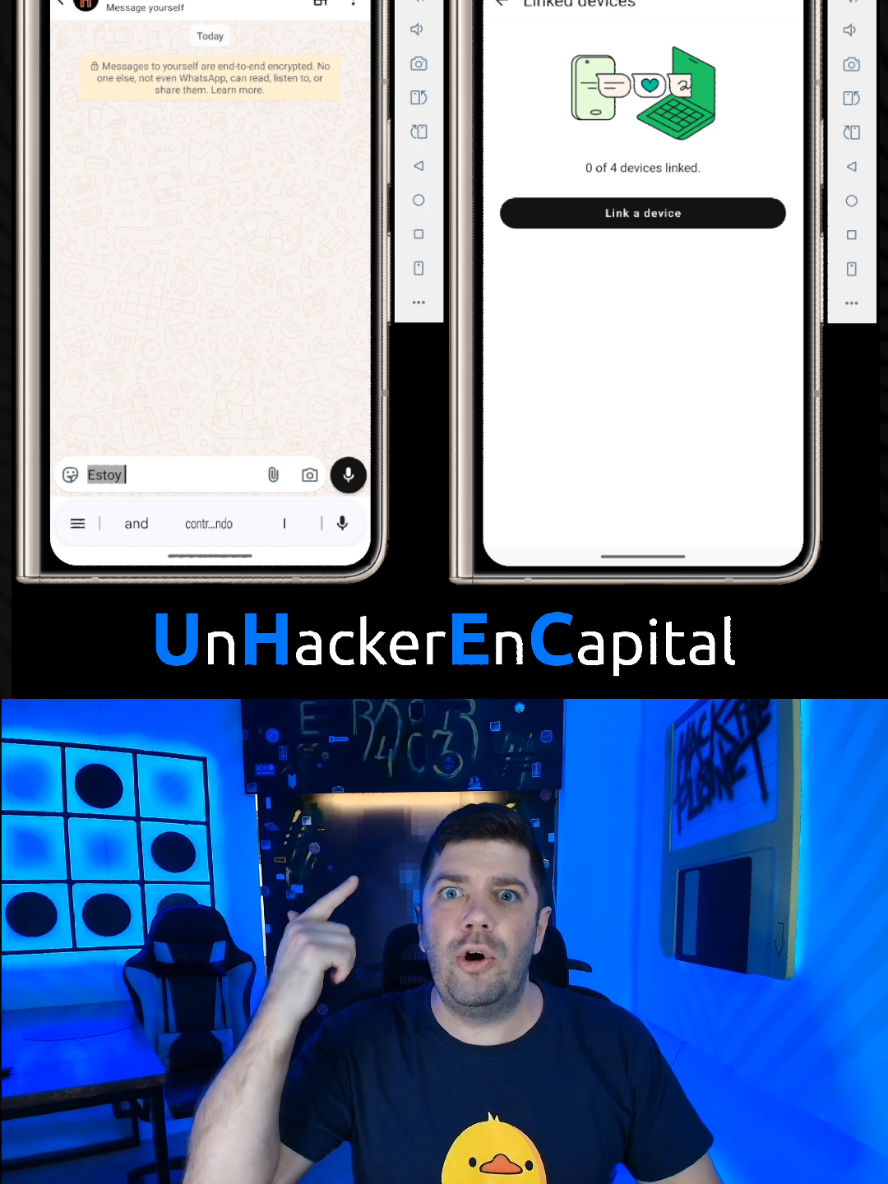 whatsapp Intervenido ⚠️  #hacker #whatsapp #cybersecurity #android #ciberseguridad 