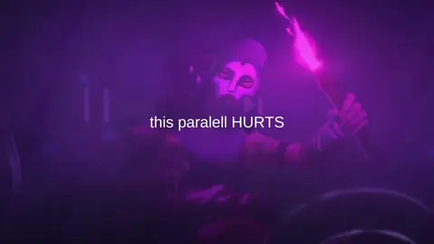 EVIL.  Riot games, sincerely you have been granted 48 hours to reunite them before i charge into ur headquarters demanding. #evearcane #arcaneparalells #jinxarcane #viarcane #gertarcane hmo Gert and eve would’ve been friends 