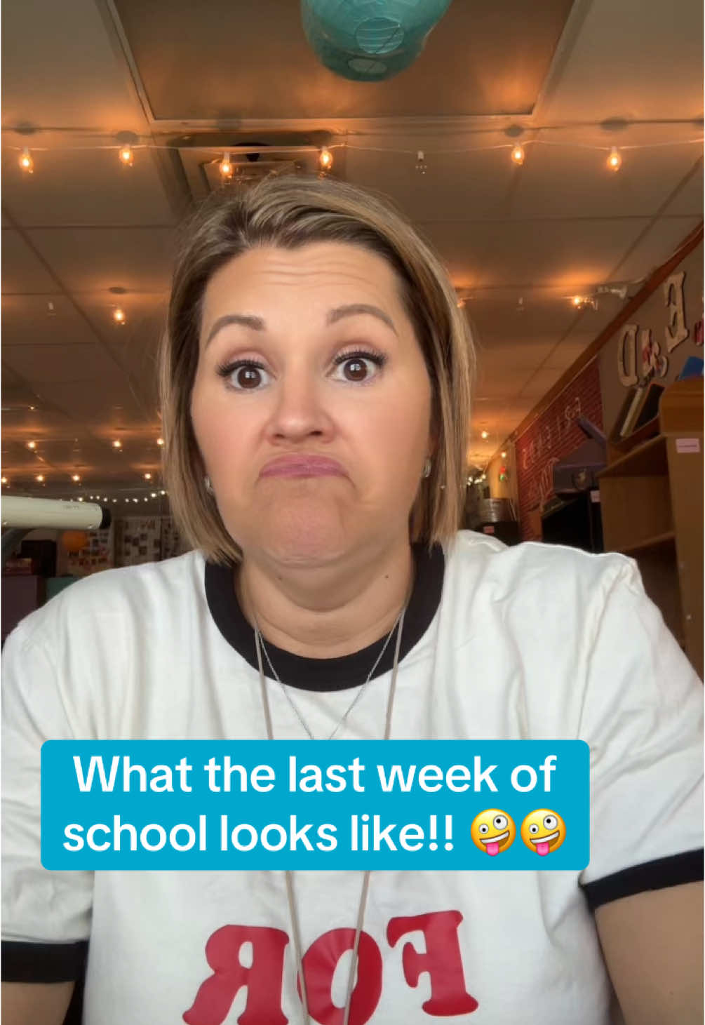 Straight organized chaos!  Say a little prayer for all us teachers who are in total survival mode!  #teachersoftiktok #lastweekofschool #craziness 