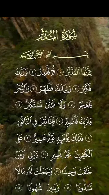 سورة المدثر-#faycaltaifour