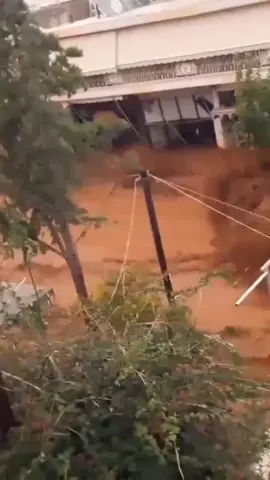 #moment #scary #mothernature #disaster #flashflood #greece 🇬🇷 