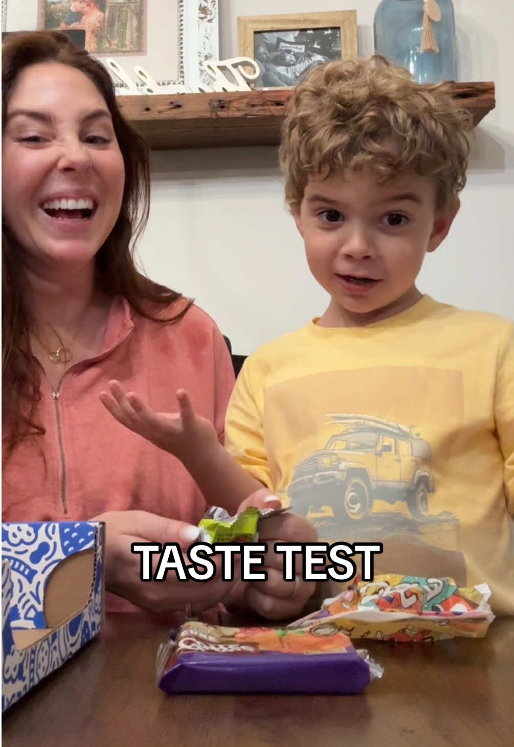 Luckily a few were “not bad” 🤣  This is like PR for Austin. My mom got him a 6 month subscription for his birthday!  #tastetest #snackideas #giftideas #toddlersoftiktok #momlifebelike #momhumor #snackbox 