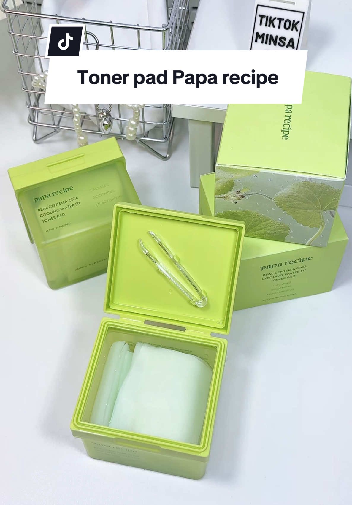 Một em toner rất đáng thử nè🌱🌿☘️#minsa201 #tonerpad @paparecipe_vietnam @파파레서피 #paparecipe #tonerpad #kbeauty #goclamdep #review #duongda #skincare #glassskin#duongda  #koreanskincare #acne #acnecare #KbeautyRoutine #Soothing #SoothingPads #AcnePads #chamsocdamat#chamsdakhoe #duongamlanhtinh #paparecipe_official_koreag #glowbesties #Skincaretips#tonerpadpaparecipe 
