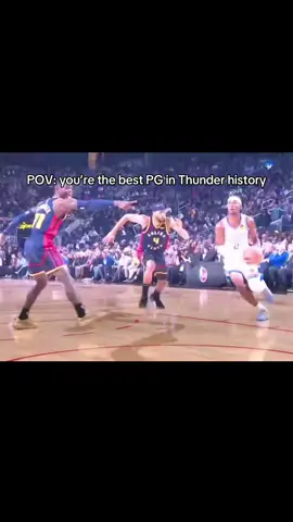Gonna feel bad knocking him out of the playoffs 😔 #fyp #fypシ゚viral #westbrook #shaigilgeousalexander #thunder #nuggets #NBA #sports #viral #ai #trend #mvp #okc 